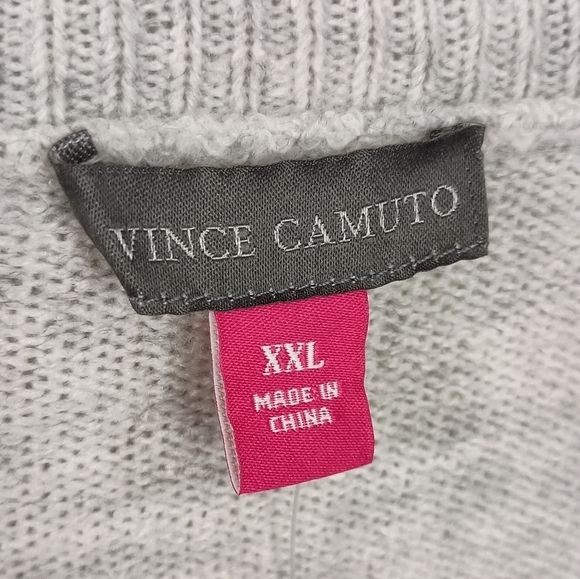 NWT Vince Camuto Silver Heather Turtleneck Sweater  🩶 XXL - Picture 8 of 9